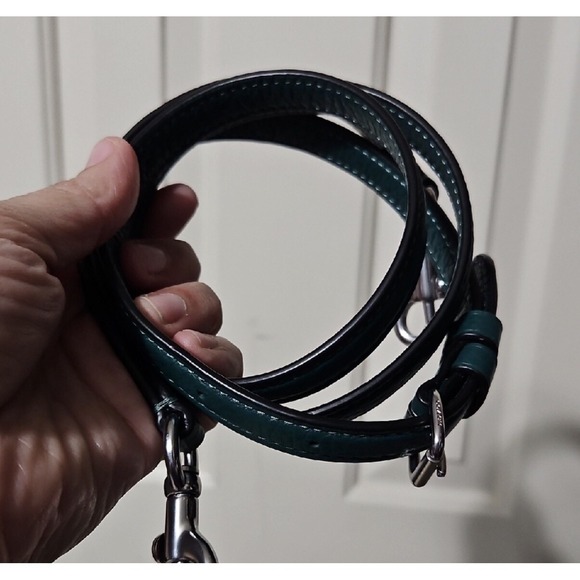 Coach CX286 Nina Small Tote Emerald Studded Signature Rivets NWT - Picture 11 of 12